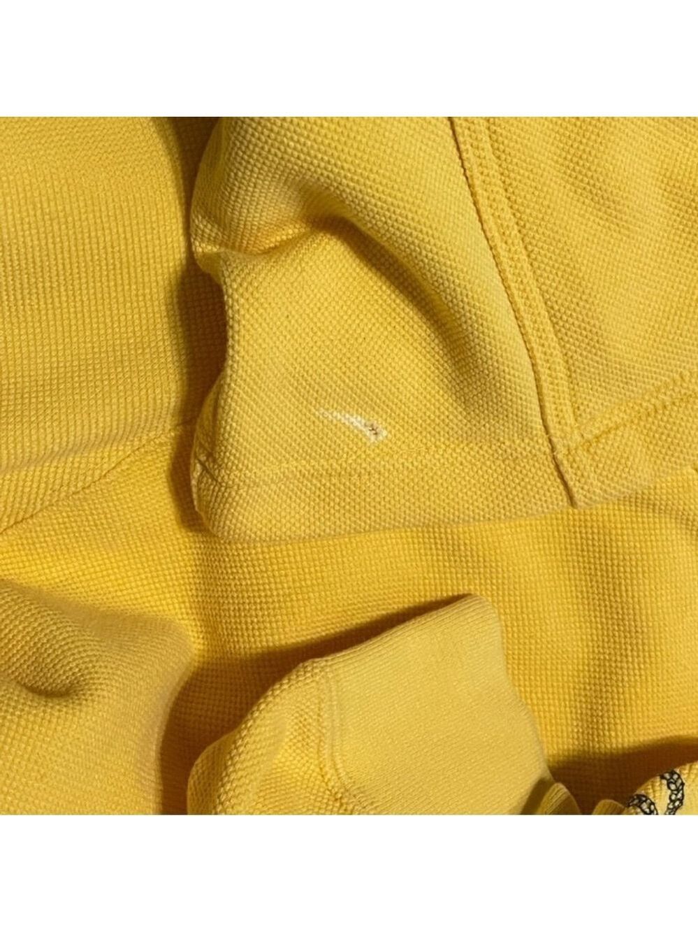 Mossimo Sweatshirt Hoodie Women’s Size Large Yellow and Navy Blue - Picture 5 of 5